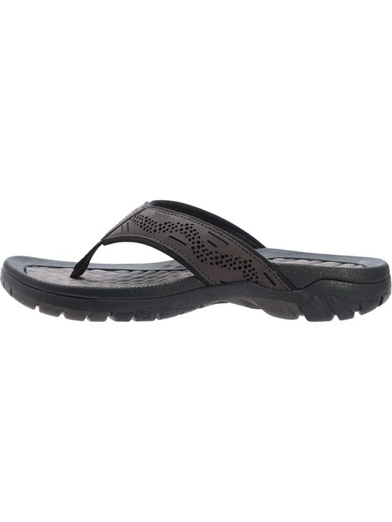 Men\'s Brown Flip Flops | Outdoor Thong Sandals Arch Support Slip Resistant main image 5